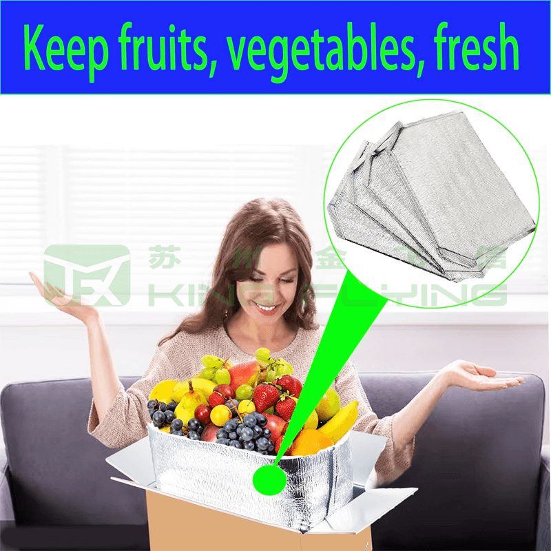 Hot Selling Pearl Cotton Heat Cold Insulation Food Packaging Bag