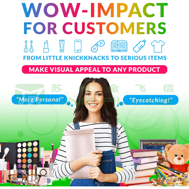 Custom Metallic Bubble Packaging Envelope For Clothes Shipping