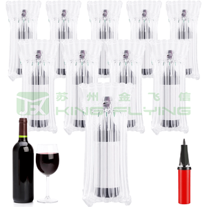 HDPE New Material Biodegradable Transparent Color Air Cushion Column Bag