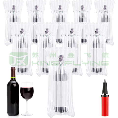 HDPE New Material Biodegradable Transparent Color Air Cushion Column Bag