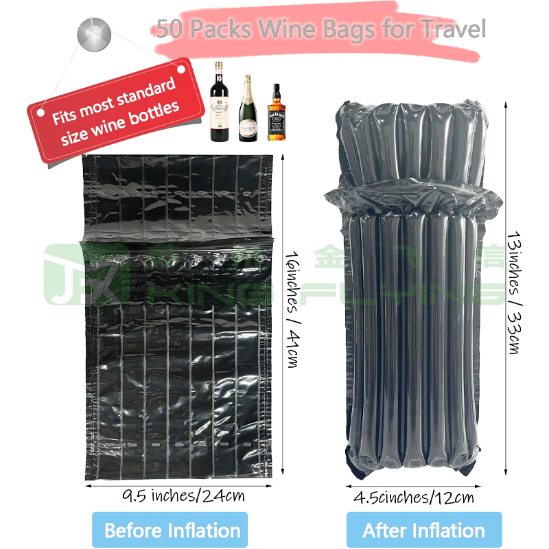 Inflatable Protective Air Column Packaging Bag With Superior Cushioning Properties