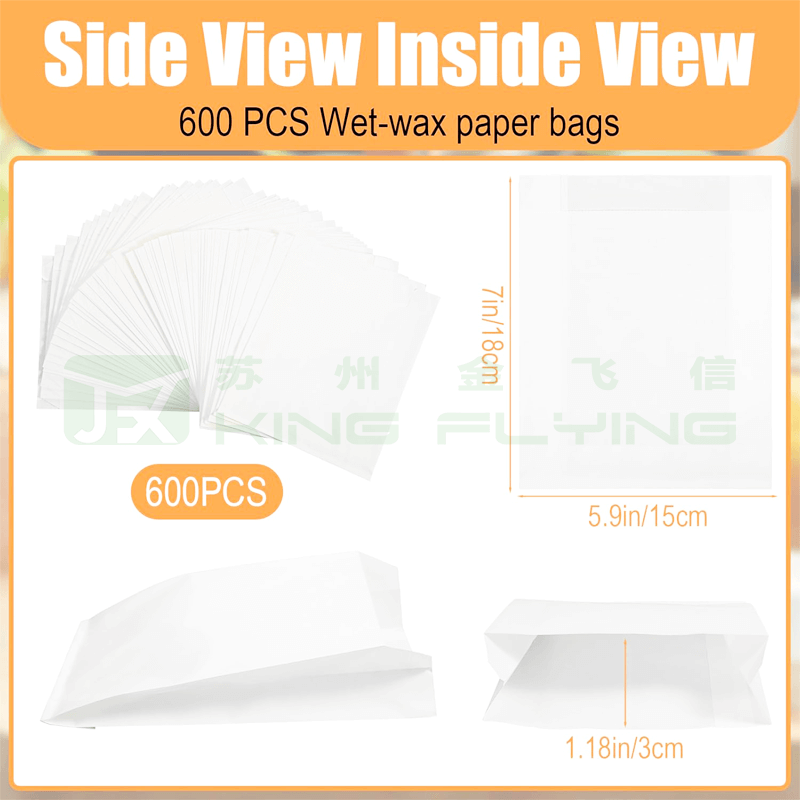 Wholesale Custom Logo Eco-Friendly Glassine Paper Bag For Clothing Packaging