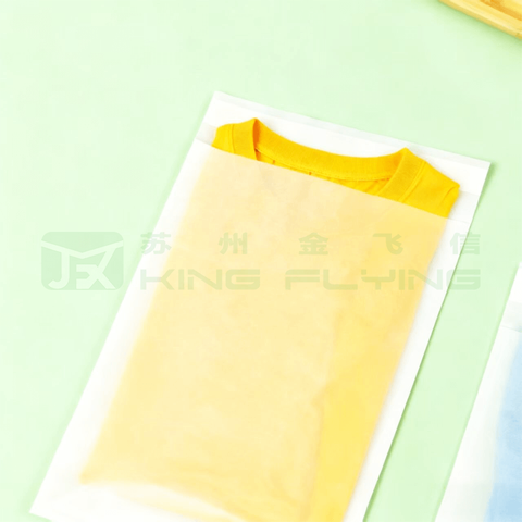 Eco-Friendly Multi-Specification Custom Printed Glassine Packaging Bag For Retail Clothing