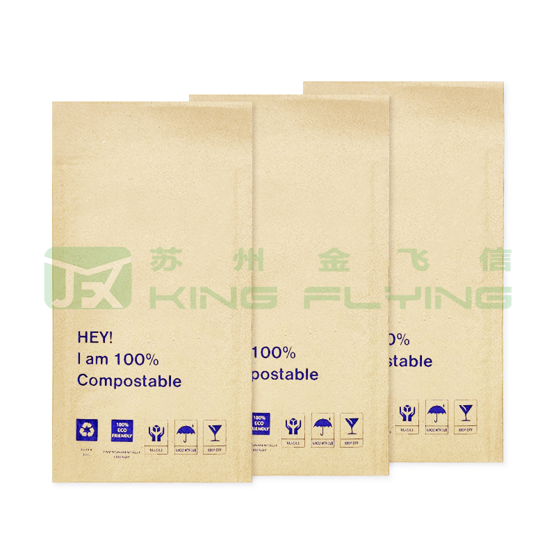 Kraft Honeycomb Paper Padded Packaging Envelope For Small Business