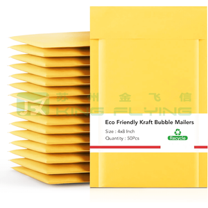 Recyclable Custom Eco Friendly Biodegradable Compostable Kraft Bubble Bag