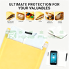 Kraft Paper Bubble Adhesive Sealing Envelope For Packaging
