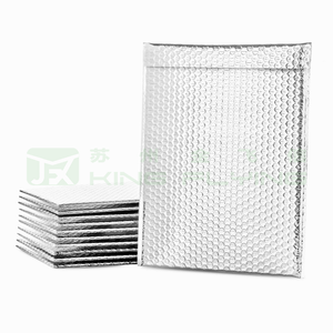 Waterproof Factory Metallic Bubble Bag For Christmas Gifts Packaging Delivery