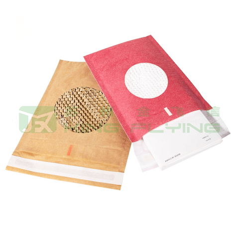 Hot Sale Kraft Paper Honeycomb Padded Recyclable Shipping Mailer