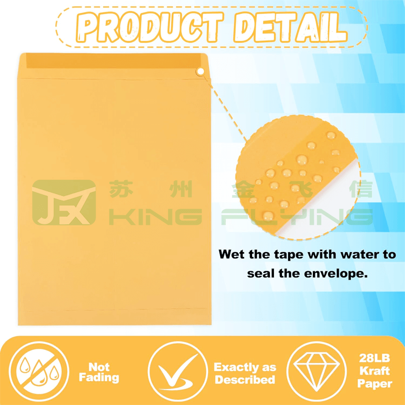 Shopping Custom Size No Pollution Eco-friendly T-shirt Kraft Shipping Bag