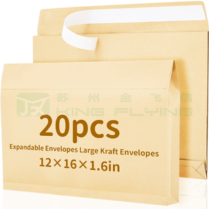 Printed Logo High Quality Kraft Paper Packaging Pouch