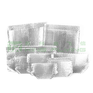 Lightweight Thermal Aluminum Bubble Bag For Meal Prep Food Packaging