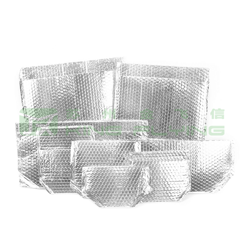 Lightweight Thermal Aluminum Bubble Bag For Meal Prep Food Packaging