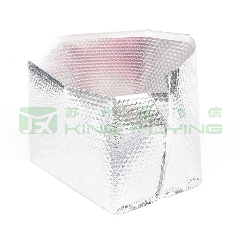 Factory Aluminum Bubble Thermal Cold Fresh Shipping Food Packaging Bag