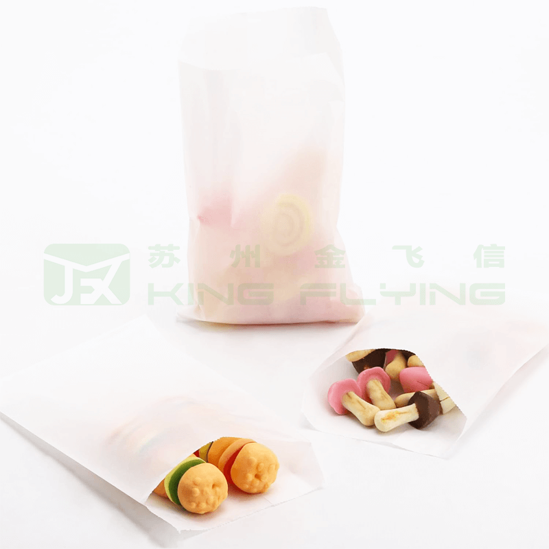 Eco-Friendly Biodegradable Waterproof Recyclable Clothing Packaging Glassine Bag