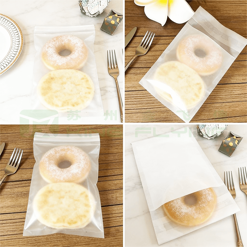 Transparent Glassine Paper Packaging Bag For Socks Underwear