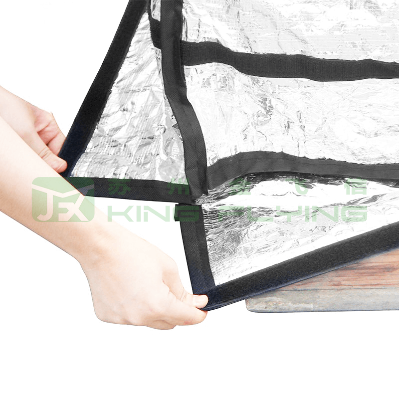Durable Multi-Layer Metalized Film Thermal Insulation Pallet Cover For Shipping