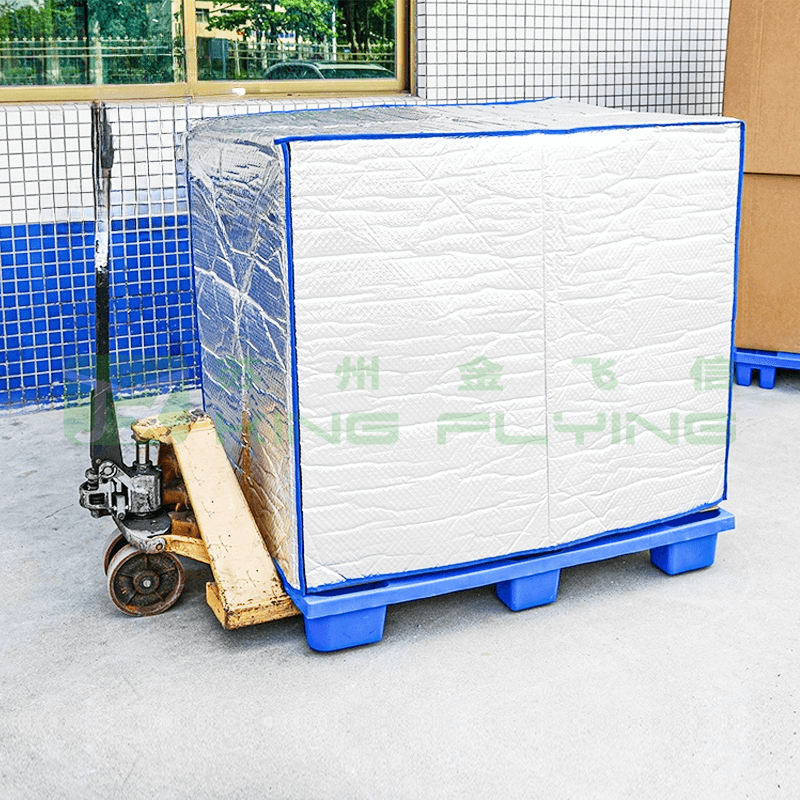 Aluminum Foil Heat Insulation Cargo Reflective Thermal Pallet Packaging Cover
