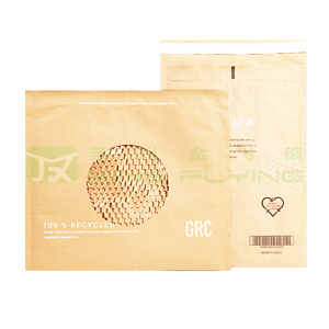 Biodegradable Sustainable Clothing Shipping Packaging Honeycomb Paper Envelope