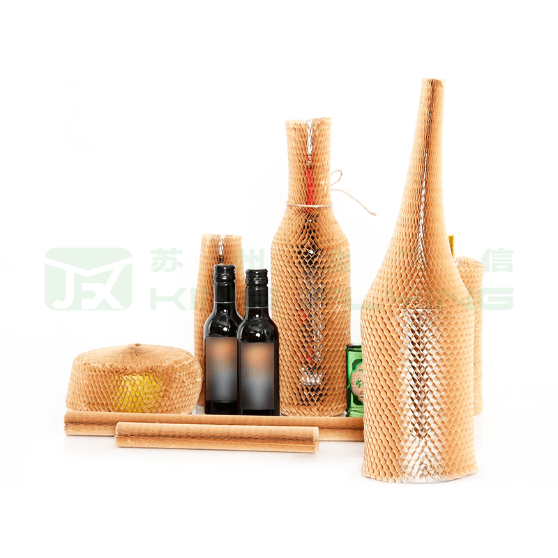 Customized Eco-Friendly Biodegradable Recyclable Honeycomb Paper Protective Buffer Sleeve