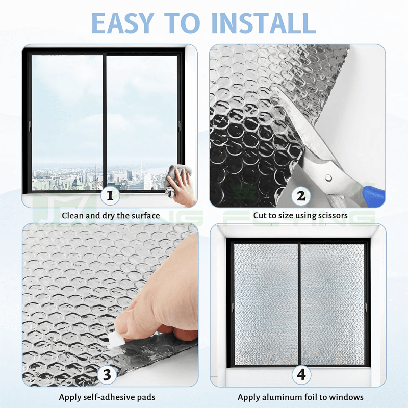Radiator Reflective Film Wall Thermal Insulation Aluminum Foil Packaging Sheet
