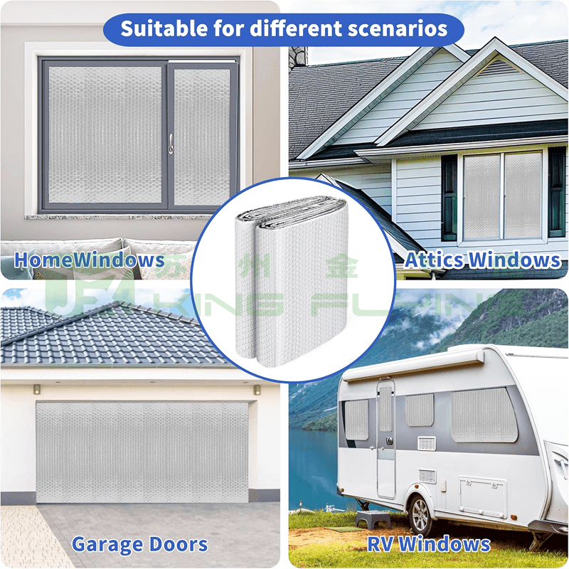 Hot Sale Thermal Insulation Roofing Aluminum Bubble Foil Building Material