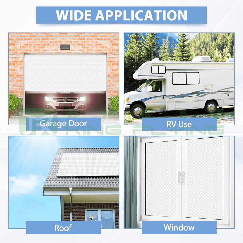 Double Bubble Aluminium Foil Thermal Insulation Heat Resistance Packaging Material