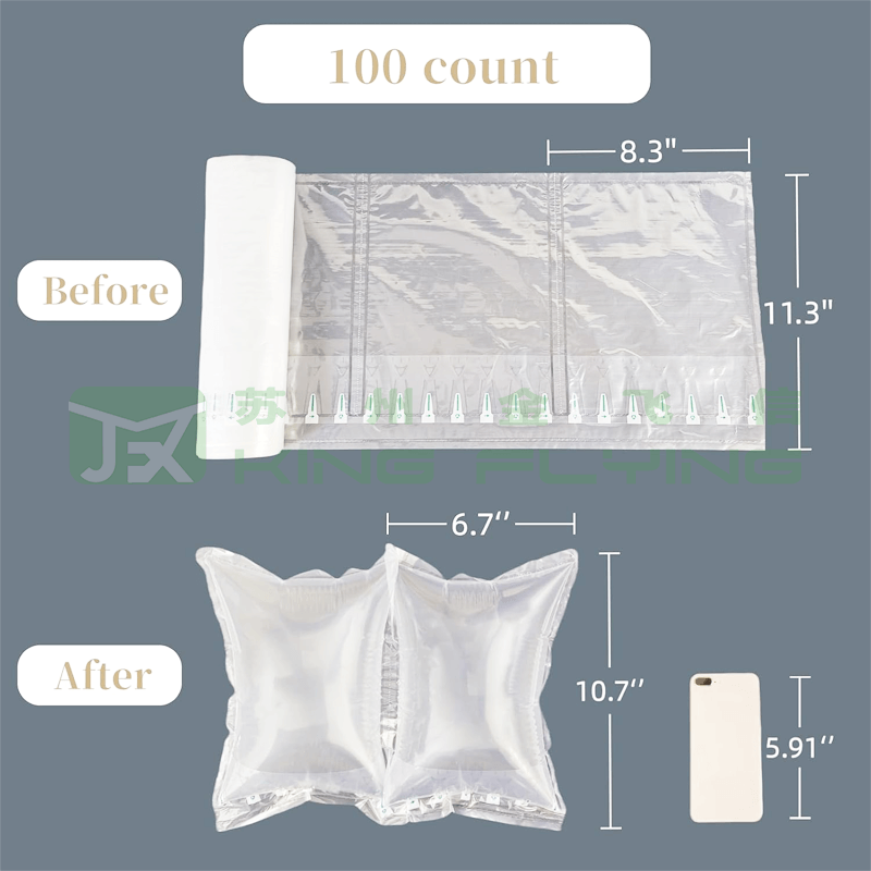 Self-Sealing Inflatable Air Pillow Bag For Easy Protective Packaging