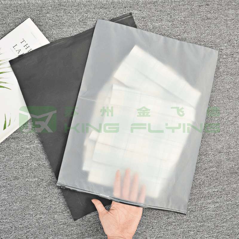 Plastic Customized Printed PVC PE Tshirt Clothes Slider Ziplock Bag