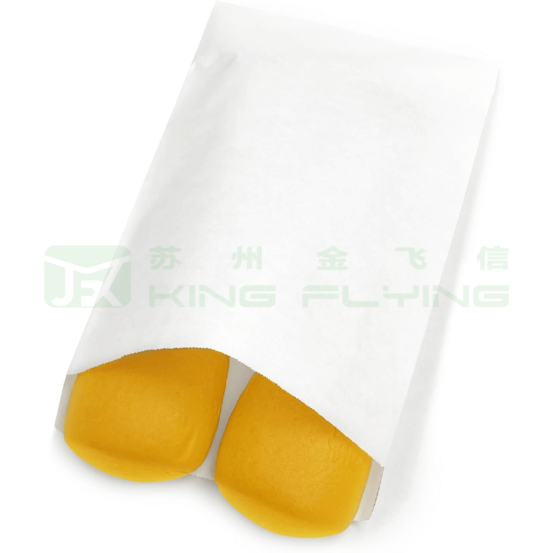100% Biodegradable Eco-Friendly Wax Coated Glassine Paper Bag For Clothing
