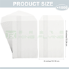 Factory Sale Eco-Friendly Durable Waterproof Matte Frosted Custom Glassine Bag
