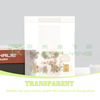 Custom Recycled Self-Adhesive Seal Glassine Paper Bag For Clothing Packaging