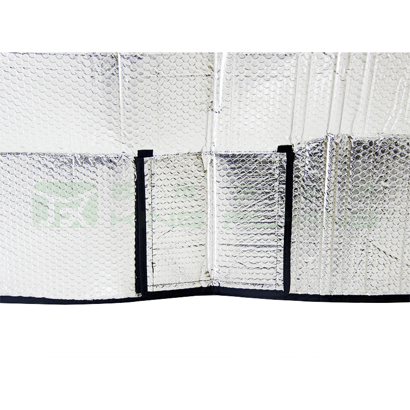 Keeping Warm Or Cold Thermal Aluminum Foil Pallet Cover