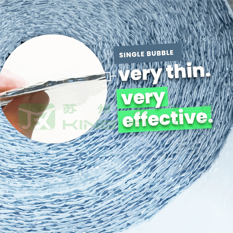 Reflective Aluminum Foil Bubble Window Heat Insulation Building Material