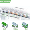 Reflective Aluminum Foil Bubble Thermal Insulation Material For Warehouse Usage