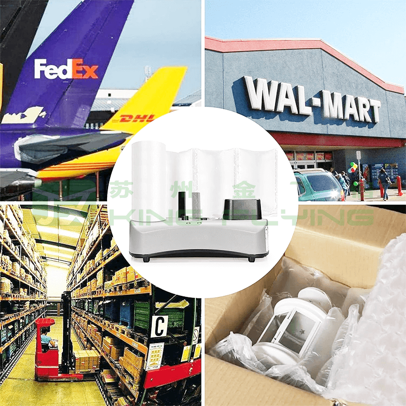 Upgraded Air Cushion Machine For Protective Packaging Material Inflating