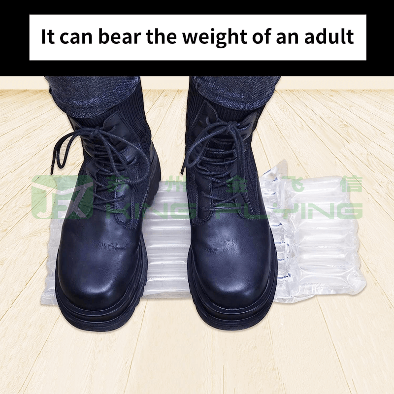 HDPE New Material Biodegradable Transparent Air Cushion Column Packaging Bag