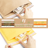 Custom Logo Printed Compostable Wrapping Kraft Honeycomb Packaging Mailer