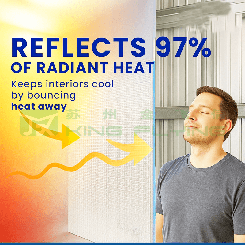 Customized Roof Heat Resistant Foam Thermal Insulation Material For Workshop