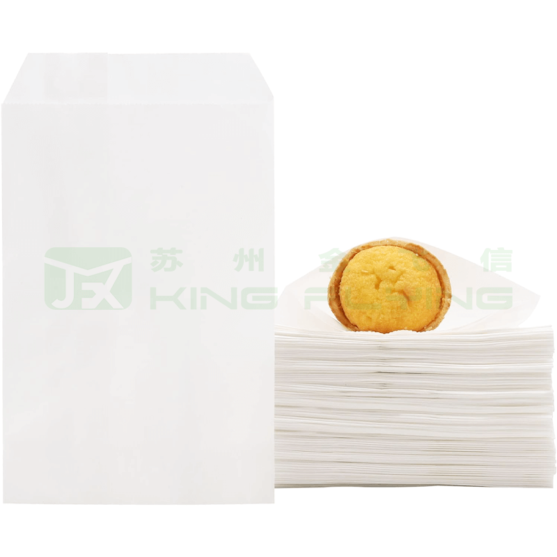 Custom Resealable Biodegradable Recycled Glassine Paper Bag For Socks