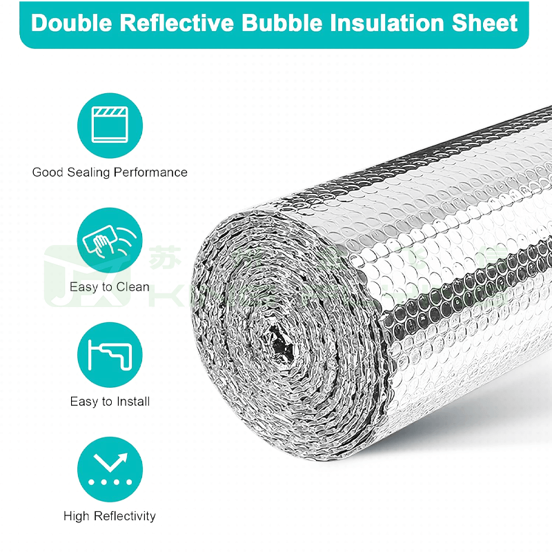 Heat Vapor Barrier High Reflective Bubble Thermal Insulation Packaging Material