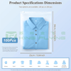 High Quality Custom Plastic Ziplock Garment Bag For T-Shirts Packaging