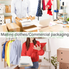 Zip Lock Biodegradable Clear Jewelry Frosted Plastic Packaging Bag