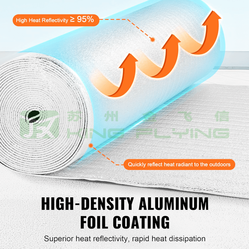 Aluminum Foil Foam Building Ceiling Heating Thermal Insulated Sheet