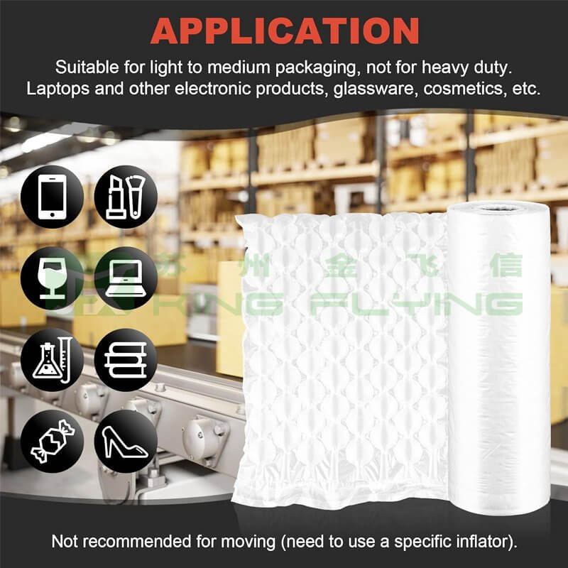 Protective Package Inflatable Wrap Cushion Air Bubble Packaging Film