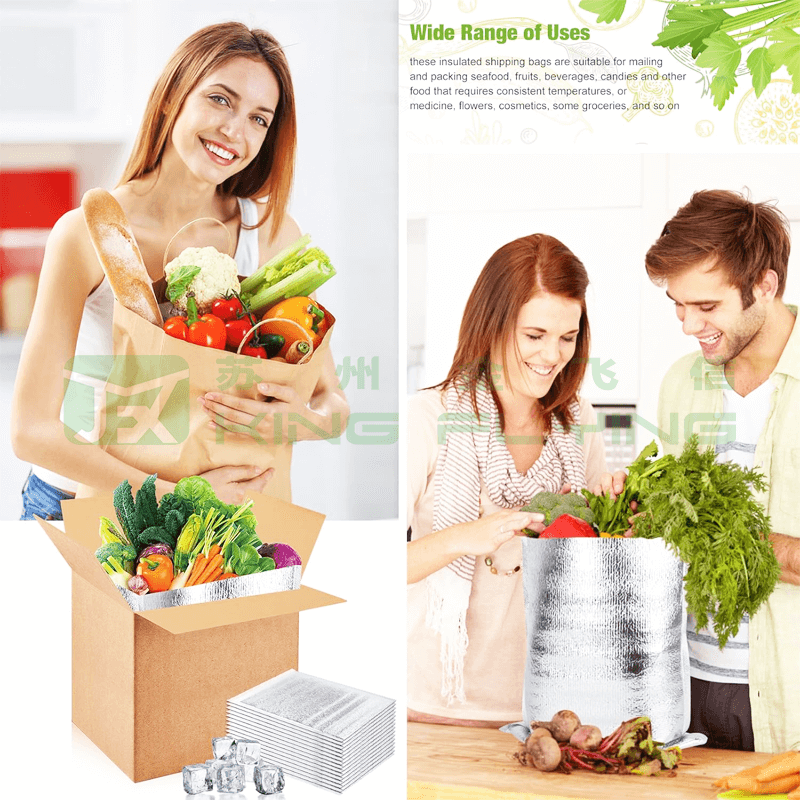 2025 New Insulated Portable High Quality Aluminum Foil Thermal Bag