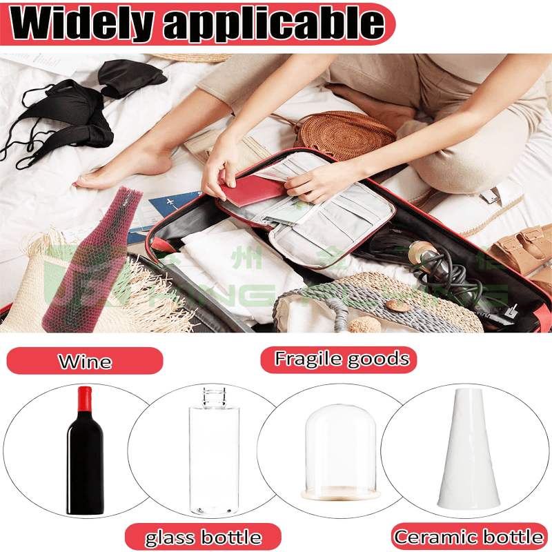 Custom Biodegradable Kraft Paper Honeycomb Wrap Sleeve For Fragile Products