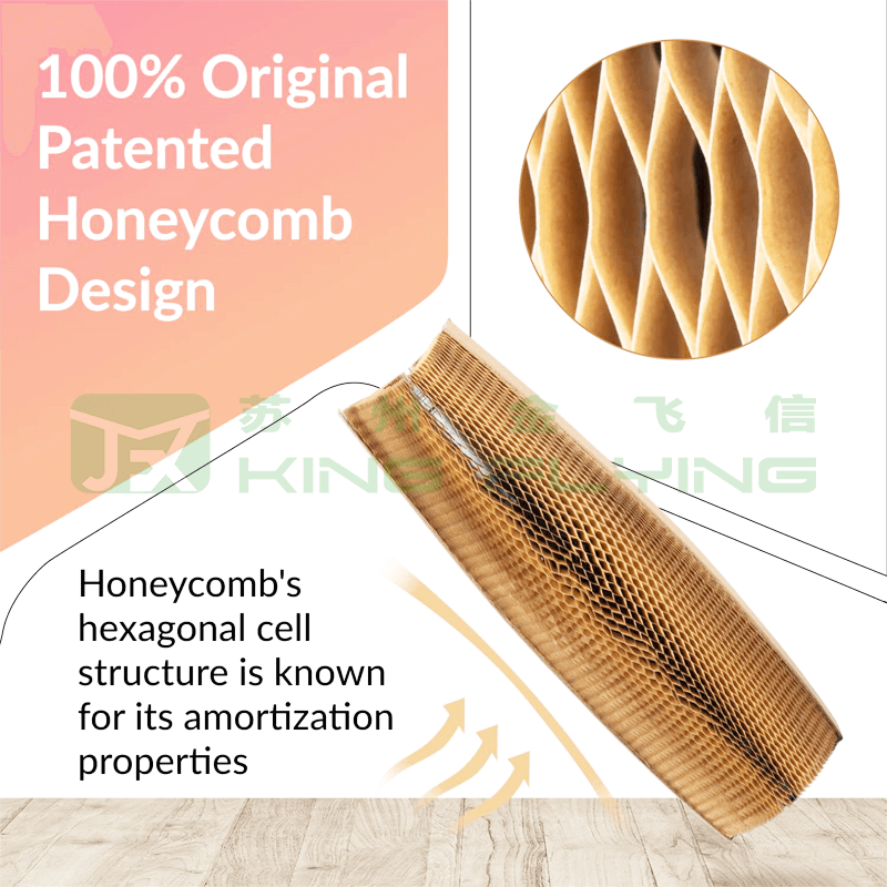 Hot Selling Wine Bottle Protector Honeycomb Sleeve For Packaging