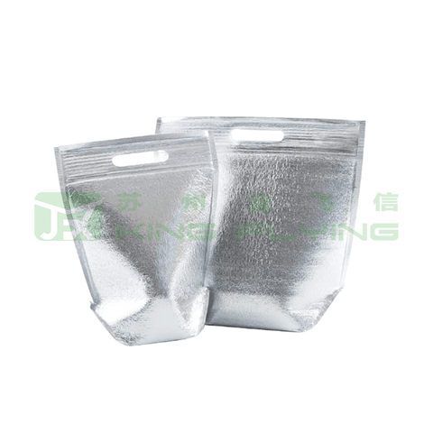 Fresh Food Storage Aluminum Foil EPE Foam Cooler Packaging Bag