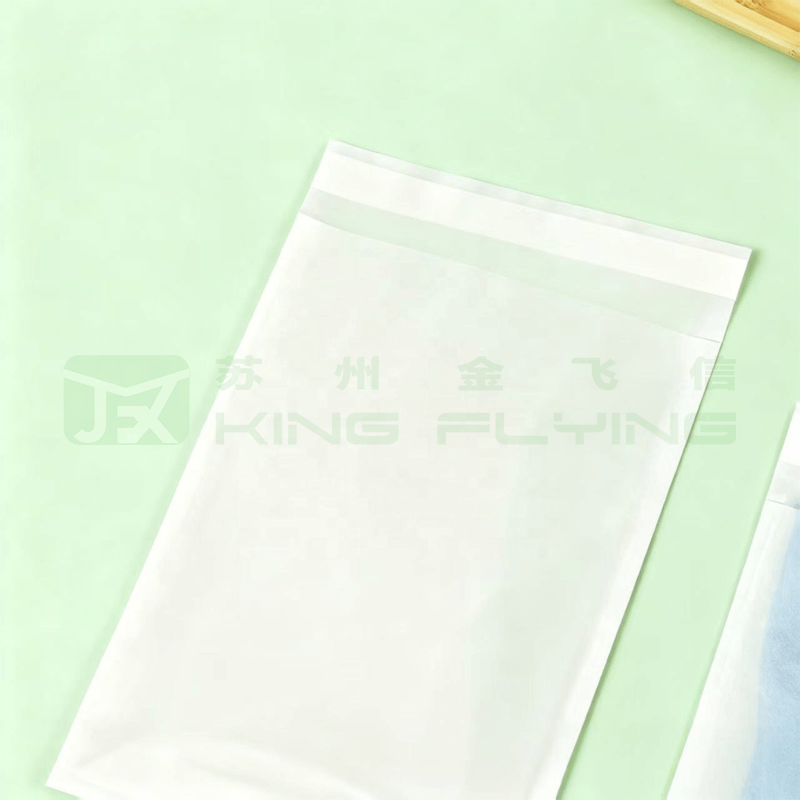 Eco-Friendly Multi-Specification Custom Printed Glassine Packaging Bag For Retail Clothing