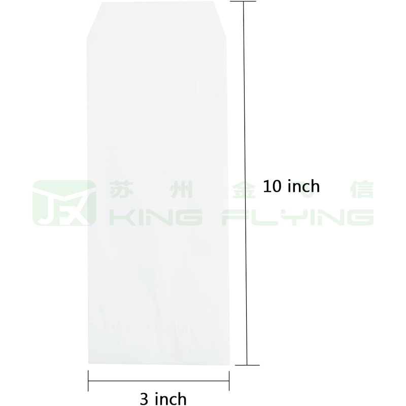 Eco-Friendly Waterproof Biodegradable Frosted Translucent Glassine Paper Bag